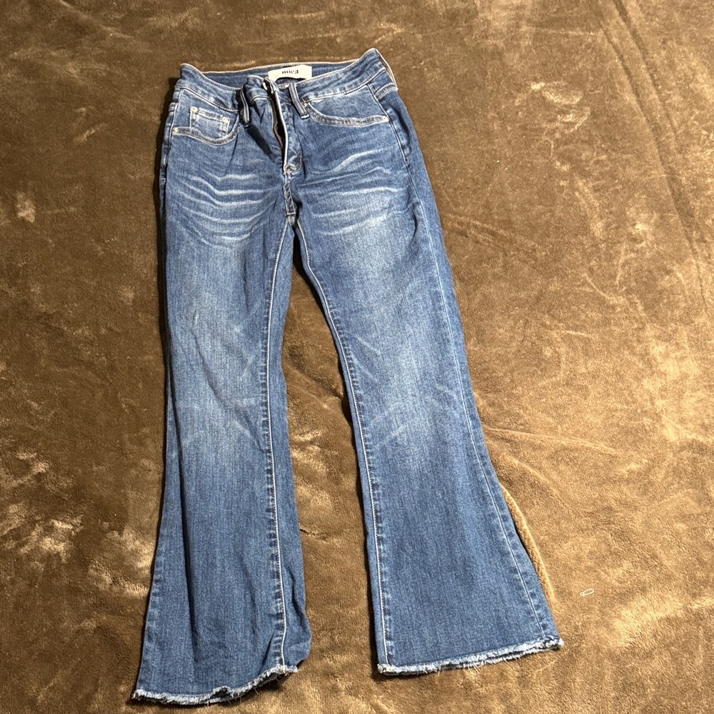 Women's Blue Flared Jeans